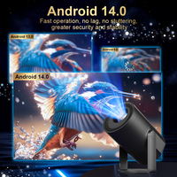 Proyector TURN1 4k, Proyección de Corta Distancia, WiFi, Pantalla Inalámbrica, Espejo, Cine en Casa, Proyector OEM Personalizado