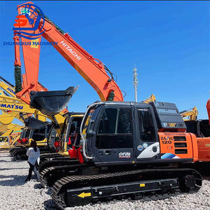 Excavadora sobre orugas Hitachi Zx120 usada a bajo precio en venta, hora de trabajo baja - Product Image 1