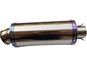 Tubo <span class=keywords><strong>de</strong></span> <span class=keywords><strong>Escape</strong></span> Limpio <span class=keywords><strong>de</strong></span> Acero Inoxidable para Motocicleta para Modelos CT50, CT70 y Componentes - Product Image 2