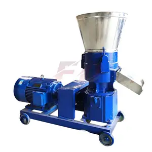 3 Roller Feed Pellet Machine 1 Ton Production Equipment Household Mini Feed Pellet Machine Poultry Feed Pellet Machine