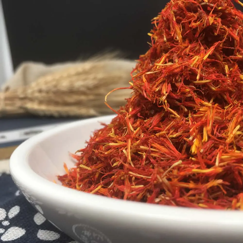 wholesale herbal 100% Natural Herbal Tea Hong hua Flos Carthami Safflower,Dried Safflower Petals