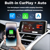 ACARDASH Écran Android 14 Snapdragon 668S CPU Octa Core de 10,25 pouces pour Lexus NX Series 2014-2017 avec Carplay sans fil Android Auto