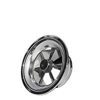 Diffuseur de tourbillon circulaire en acier inoxydable pour systèmes CVC Couvercle de ventilation de conduit de sortie de jet de plafond