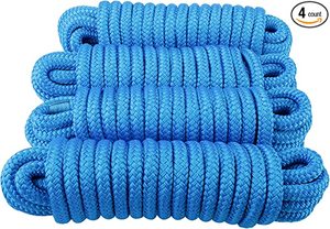 Double ligne <span class=keywords><strong>de</strong></span> quai tressée pour <span class=keywords><strong>bateau</strong></span> yacht corde marine en nylon - Product Image 3