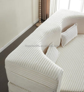Quality Modern Compressible Reclining Extendable <b>Sofa</b> Bed Set-Foldable Eco-Friendly for Apartment Gym & Villa Use - Product Image 6