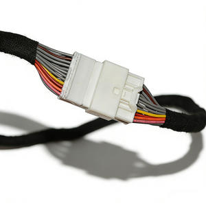 Các nhà sản xuất dây dẫn cung cấp cụm dây đồng tùy chỉnh với lớp cách điện PVC cho hệ thống dây điện động cơ phân phối điện trong ô tô - Product Image 2