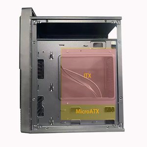 เคสคอมพิวเตอร์ <span class=keywords><strong>Antec</strong></span> Pyramid Mid Tower สำหรับ PC แบบ Matx พร้อมพัดลม เคสคอมพิวเตอร์ตั้งโต๊ะที่รองรับเมนบอร์ด ATX ทำจากโลหะแผ่น - Product Image 6