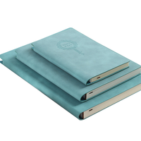 Carnets de notes professionnels en cuir PU uni A5A6, couverture souple, pour étudiants, journal, agenda, livre, papier scolaire, carnet relié