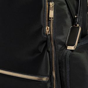Custom Unisex Large <b>Black</b> Nylon Preppy Style Eco-friendly Recyclable Durable Keymay <b>Backpack</b> Zipper Closure Waterproof Trolley - Product Image 3