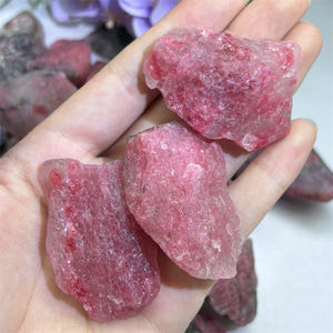 Pierre de guérison en quartz naturel, best-seller, tourmaline rose, <span class=keywords><strong>rodonite</strong></span>, pierres brutes pour collection - Product Image 4