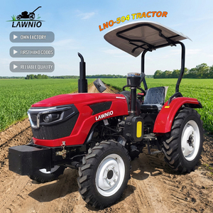 Tracteur agricole à couple élevé LAWNIO avec moteur diesel, cabine climatisée, adapté au labour des terres agricoles - Product Image 1