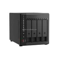 Serveur de stockage NAS mini haute performance Qnap Ts-466C 2.5Gbe avec SSD M2 Nvme 4 baies 8 Go 16 Go