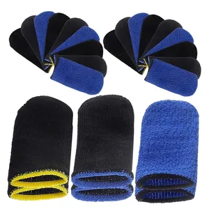 pubg mobile gaming gloves sensitive super conductive touch screen sleeves carbon fiber anti-sweat finger sets finger tips