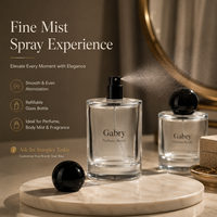 Bouteille de parfum en verre de luxe personnalisée OEM avec étiquette privée, 30 ml, 100 ml, flacons de parfum vides en verre, flacon de parfum avec boîte, 50 ml