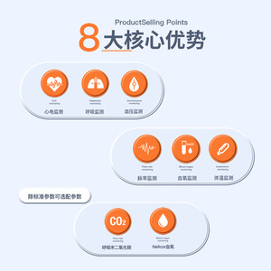 เครื่องตรวจคลื่นไฟฟ้าหัวใจแบบพกพา Yongkang รุ่น PM 8000D พร้อมแบตเตอรี่ในตัว ได้รับการรับรองมาตรฐาน CE สำหรับใช้ในโรงพยาบาล - Product Image 2