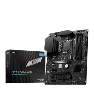 Carte mère de bureau avec 3 ans de garantie pour <span class=keywords><strong>MSI</strong></span> PRO Z790-S WIFI - Product Image 1