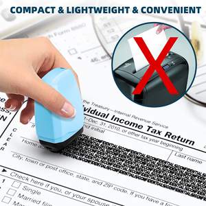 Sello de rodillo de información de protección contra robo de identidad - Product Image 3