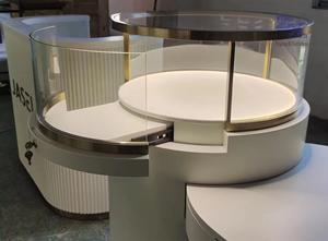 Espositore per <span class=keywords><strong>gioielli</strong></span> personalizzato di alta qualità con vetrina per <span class=keywords><strong>gioielli</strong></span> per mobili da esposizione per gioiellerie - Product Image 3