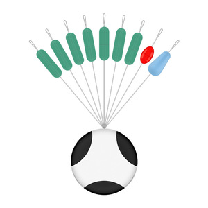 อุปกรณ์ตกปลา Aohu Sports Silicone Space Beans ทรงกระบอก ขนาด M 2.5-4 เส้น ความแม่นยำสูง ทนทานต่อน้ำต่ำ - Product Image 3