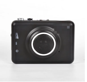 Black Portable Cassette Player with Built-In Speaker USB MP3 Converter 3.5mm AUX Input - Product Image 1