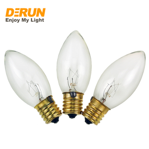 C7 C9 kỳ nghỉ nến chuỗi Bóng Đèn 7W 15W E17 đỏ xanh xanh vàng đầy màu sắc giáng sinh trang trí bóng đèn sợi đốt, INC-C9 - Product Image 4