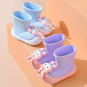 DERAN OEM impermeable y antideslizante 2025 nuevas lindas Botas <span class=keywords><strong>de</strong></span> lluvia <span class=keywords><strong>para</strong></span> niños niñas bebés y niños pequeños en jardines <span class=keywords><strong>de</strong></span> infantes - Product Image 6