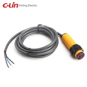 Xinling Clin фотоэлектрический выключатель с диффузным отражением, датчик серии E3F-DS30 0,5-30 м, диапазон считывания IP65 220 В, интеллектуальная технология ABS - Product Image 4