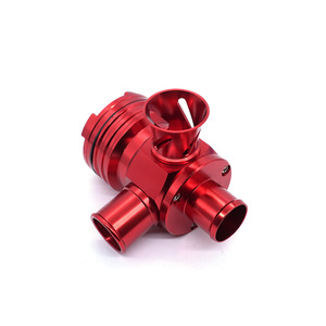 Soupape de décharge en aluminium rouge pour Audi A3 A4 A6 TT Volkswagen GTI Jetta, pièce de mise à niveau du turbocompresseur 09021 - Product Image 4