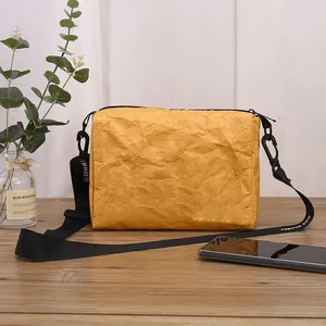 हॉट सेल कस्टम लोगो टाइवेक बैग बड़ी क्षमता वाला वाटरप्रूफ टाइवेक क्रॉसबॉडी बैग इको ड्यूरेबल कोटेड टाइवेक बैग