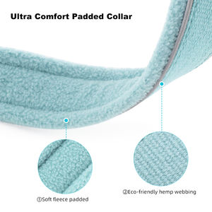 पुनर्नवीनीकरण क्लासिक हैंडमेड हेम्प डॉग कॉलर के साथ पुनर्नवीनीकरण क्लासिक हैंडमेड हेम्प डॉग कॉलर - Product Image 2