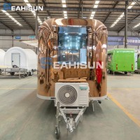 Camion de restauration mobile multifonctionnel personnalisé pour pizzas, glaces et snacks, idéal pour la vente en gros