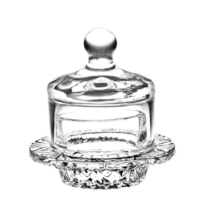 Factory Hotsale <strong>Glass</strong> <strong>Cake</strong> Cup <strong>Dome</strong> One Cup <strong>Cake</strong> <strong>Glass</strong> with Lid for Ice Cream <strong>Cake</strong> Tableware - Product Image 4