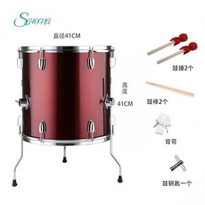 16 Inch Portable 2-Tier Wood Body Polyester <strong>Drum</strong> Heads <strong>Football</strong> Match Cheerleading Competition Cheering Fan <strong>Drum</strong> - Product Image 3
