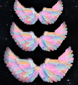 Commercio all'ingrosso di HS più basso <span class=keywords><strong>piume</strong></span> di ala di tacchino rosa bianco grande artigianato tinto vero e proprio angeli del partito Cosplay di Halloween per la vendita - Product Image 6