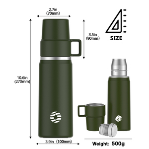 Fjbottle 850ml nước chân không bằng thép không gỉ <span class=keywords><strong>wottle</strong></span> cách nhiệt chân không Cốc du lịch hai lớp phích nước xử lý Cốc nắp chân không - Product Image 5