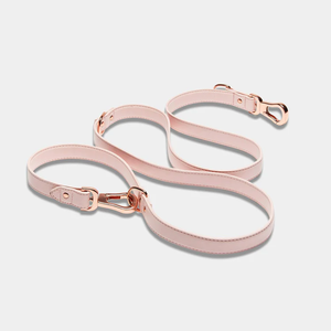 Custom <strong>Double</strong> Clip Versatile <strong>Lead</strong> Dog Leash High-Quality Vegan Leather <strong>Double</strong> <strong>Ended</strong> Dog <strong>Lead</strong> - Product Image 4
