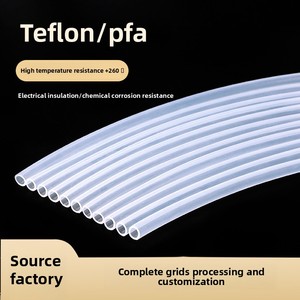 Grande performance flexible et de flexion Tube de bobine <span class=keywords><strong>Pfa</strong></span> thermorétractable Tube en plastique Tube enroulé 9.525mm OD et 6.35mm ID 0.38 "* 0.25" - Product Image 3