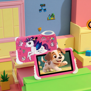 <span class=keywords><strong>7</strong></span>-inch Wifi điện dung IPS màn hình <span class=keywords><strong>Android</strong></span> 12 máy tính bảng cho trẻ em MTK Quad Core 3000mAh 1024x600 Độ phân giải giáo dục thiết bị điện tử - Product Image 3