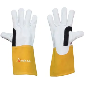 Premium Full Grain Goatskin TIG Welding Gloves Argon Gloves for welder wholesaler welding gloves