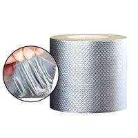 Ruban d'étanchéité auto-adhésif en butyle de haute qualité, ruban en butyle avec feuille d'aluminium, utilisé pour l'étanchéité des toits