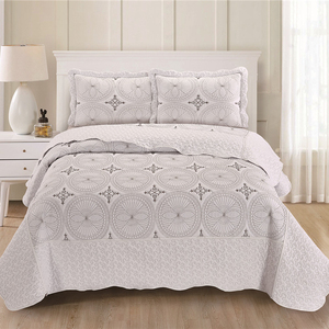 Bộ Ga Trải Giường Bằng Vải Vi Sợi, Bộ Ga Trải Giường Sản Xuất Tại Trung Quốc, Bán Sỉ Cho Phòng Ngủ - Product Image 1