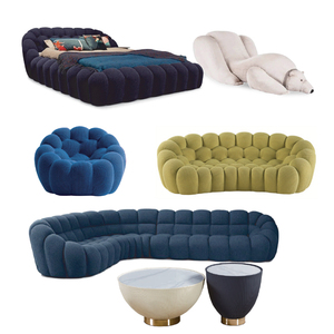 Table basse en pierre et bois, style minimaliste moderne, luxe léger, ensemble de 2 pièces, durable, convertible, haute qualité, mobilier d'intérieur <span class=keywords><strong>Calla</strong></span> - Product Image 5