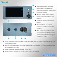 Probador de Inyectores Piezoeléctricos IGAP-200, Herramienta de Diagnóstico Inteligente para Talleres de Mantenimiento, Profesional, BEACON MACHINE