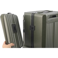 Vente en gros de valises à roulettes DE GER de qualité supérieure, fabriquées en Chine, avec cadre en aluminium, 20, 24, 28 pouces, 8 roues, ensembles de bagages de voyage