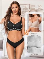 Soutiens-gorge d'allaitement personnalisés sans coutures ondulées pour la maternité, bralettes confortables sans armatures pour l'allaitement