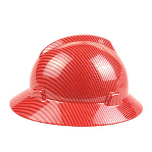 หมวกนิรภัย HDPE แบบแข็งพิเศษสำหรับงานก่อสร้าง ขอบเต็ม  ทาสีตามสั่ง - Product Image 2