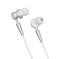 HiFi Stereo Metal Semi-In-Ear Type-C Auriculares con cable Micrófono Decodificación digital a prueba de agua para juegos