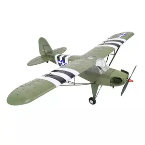 New Design FX9703 1/16 Scale Remote Control Aircraft Model J3 Brushless 4CH Six-Axis Stabilized 3D Fixed Wing Aircraft RC Glider