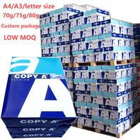 Papel Bond para Impresora de Oficina, Marca OEM, Tamaño A4, 80 g/m², 70 g/m², 500 Hojas, Doble Blanco, Papel de Borrador, Alta Visibilidad