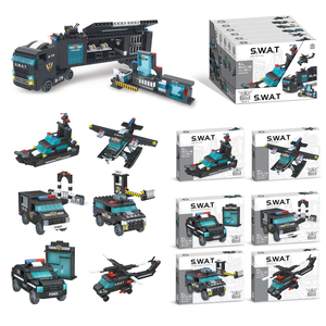 Micro xây dựng khối Bộ nhựa DIY Xe gạch đồ chơi cho trẻ em <span class=keywords><strong>2025</strong></span> - Product Image 5